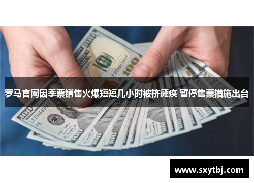 罗马官网因季票销售火爆短短几小时被挤瘫痪 暂停售票措施出台